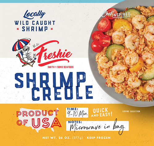 Shrimp Creole Packaging